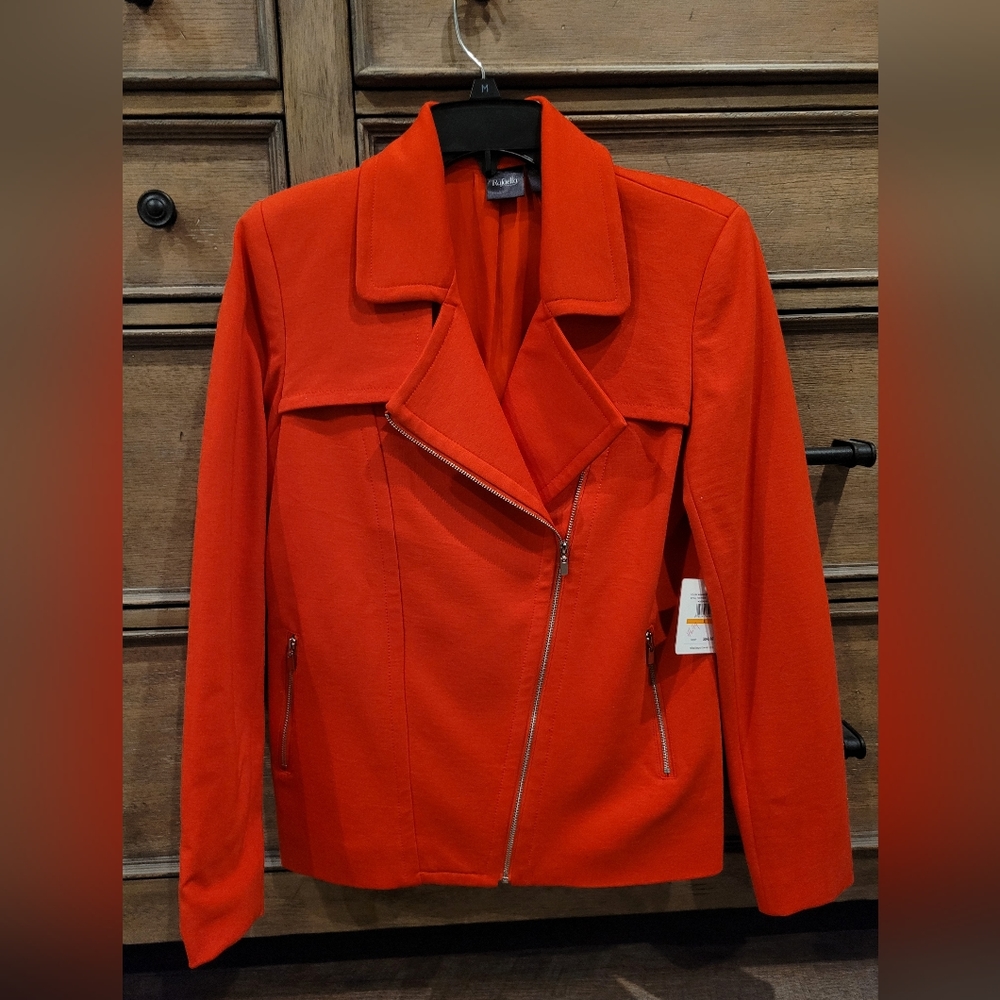 Rafaella moto style jacket, sz small